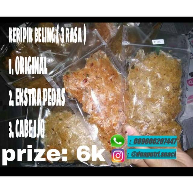 

Keripik beling/kerpik kaca✨