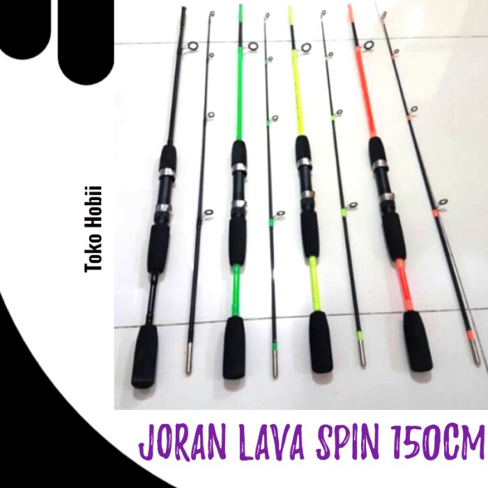 Joran next lava spin 502 150cm joran viber japan style - toko hobii
