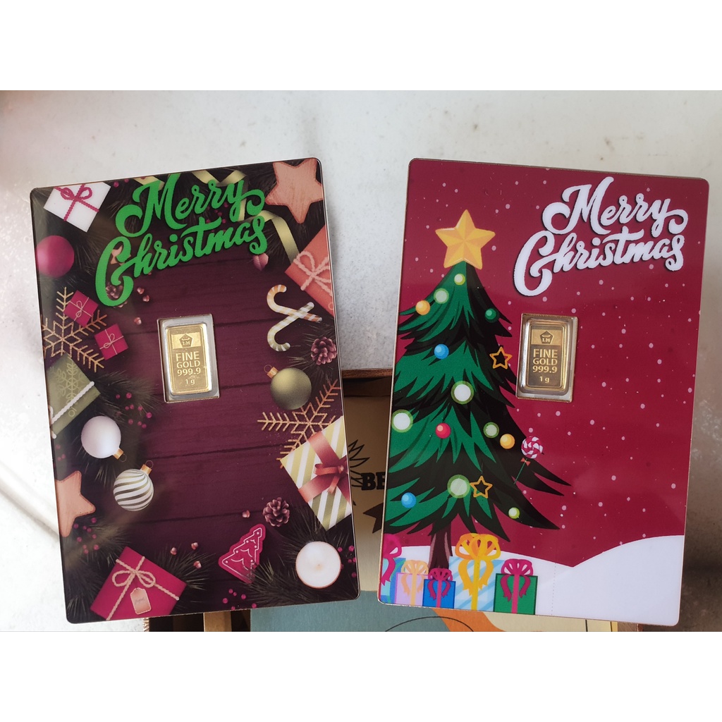 LM Emas Antam Hampers Merry Christmas Selamat Natal Gift Series Custom