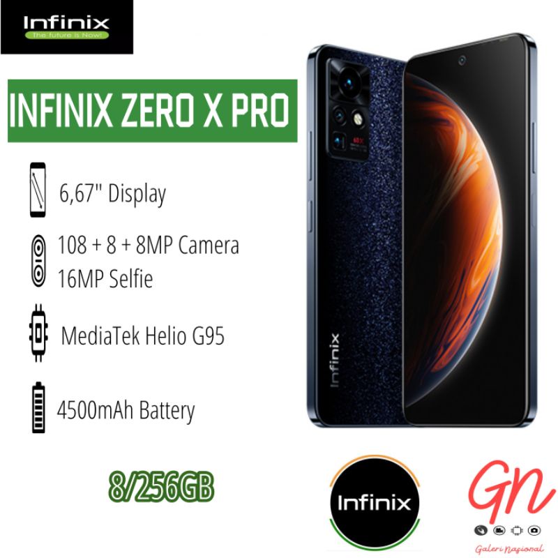 INFINIX ZERO X PRO 8/256GB DAN ZERO X NEO 8/128GB GARANSI RESMI