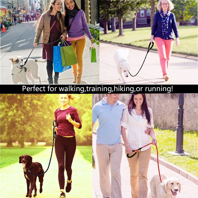 Tali Tuntun Anjing Leash Rope 1.5 meter Tali Tuntun Harnes Rantai Anjing Kucing Hewan Pet Belt