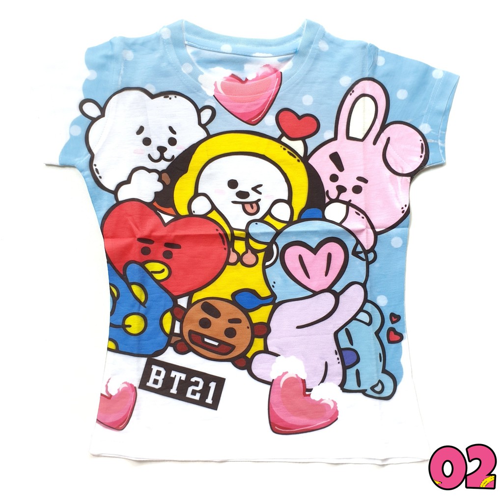 Coco Ice Kaos Anak BT21 BTS