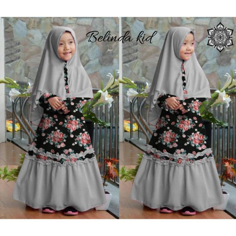 Syari muslim anak perempuan BELINDA KID