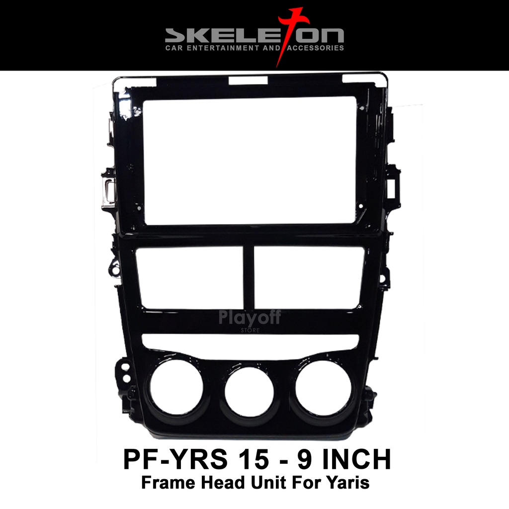 Frame Head Unit 9 inch Mobil Yaris Frame Android Skeleton