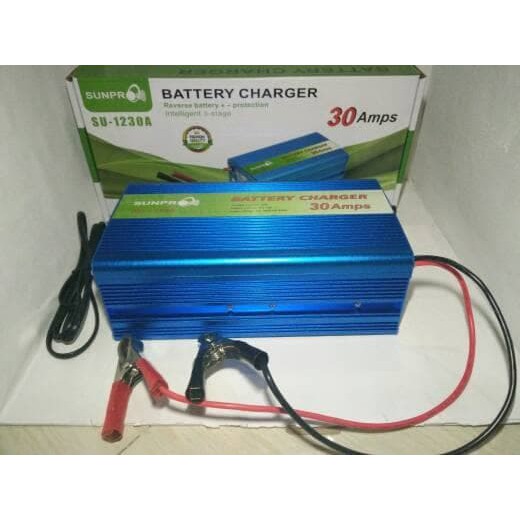 CHARGER AKI MOBIL / CAS AKI MOTOR DC 12V 30Amps 1230B / CHARGER AKI / CAS AKI MOBIL