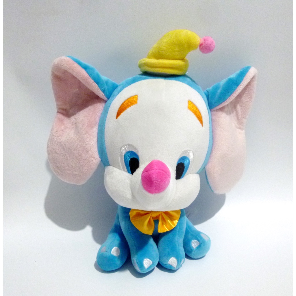 Boneka Dumbo Disney Store Original Clown Dumbo Rare Plush Doll