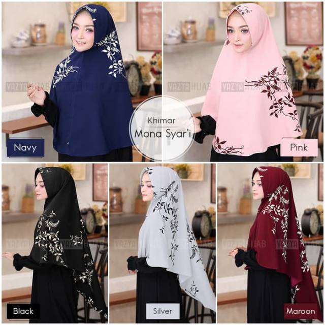 Khimar Mona Syar'i jumbo