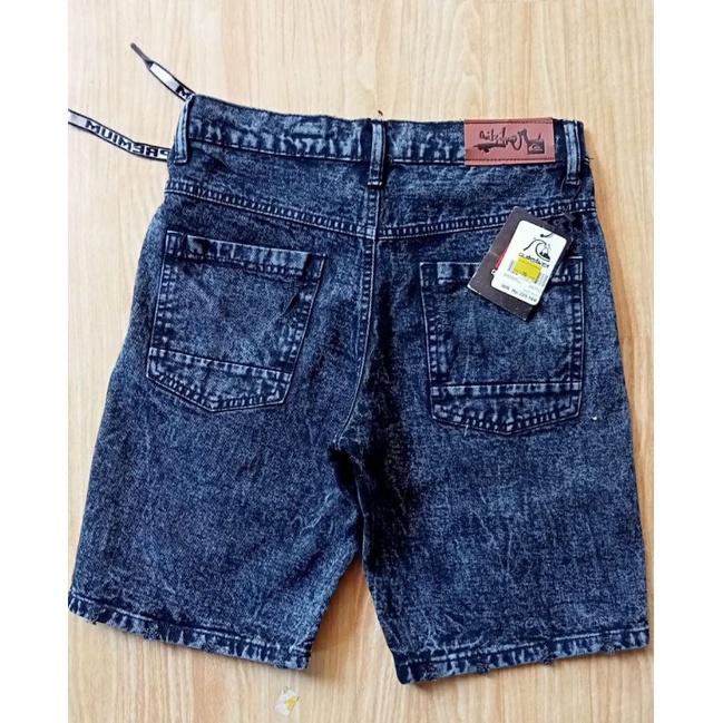 [Bisa COD]Celana Jeans Pendek Sobek Pria Wisker Jeans Pendek Ripped Robek Pria Premium Distro