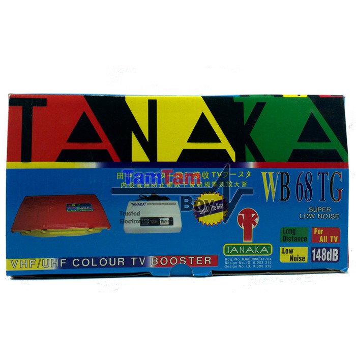 Jual Penguat Sinyal TV / Booster Outdoor Antena TV Tanaka WB 68 TG Elegan