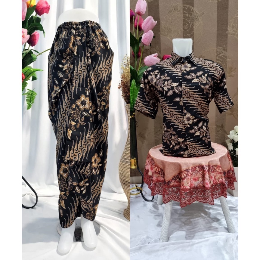 Gallery kebaya - Couple kemeja pendek mix rok rempel terbaru volume 2