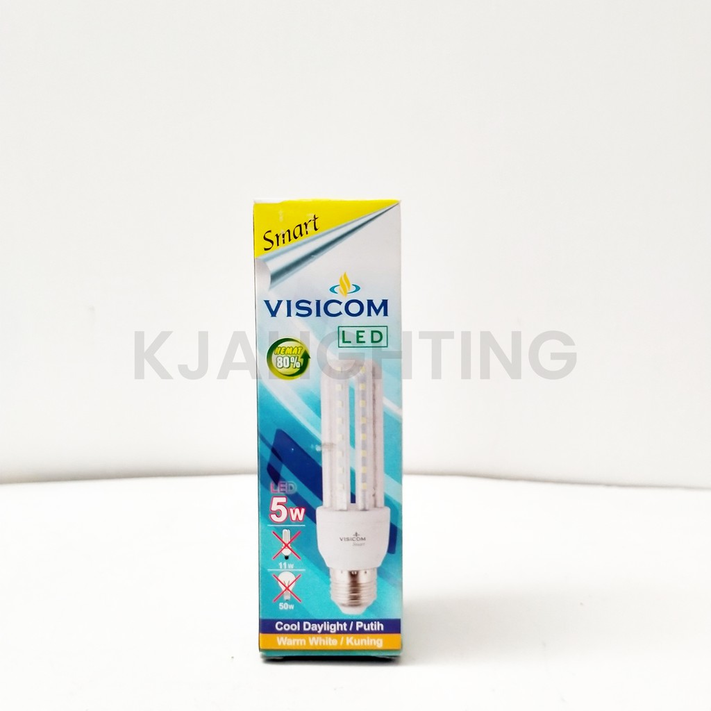 LAMPU VISICOM LED JAGUNG 5W 5 WATT PUTIH E27