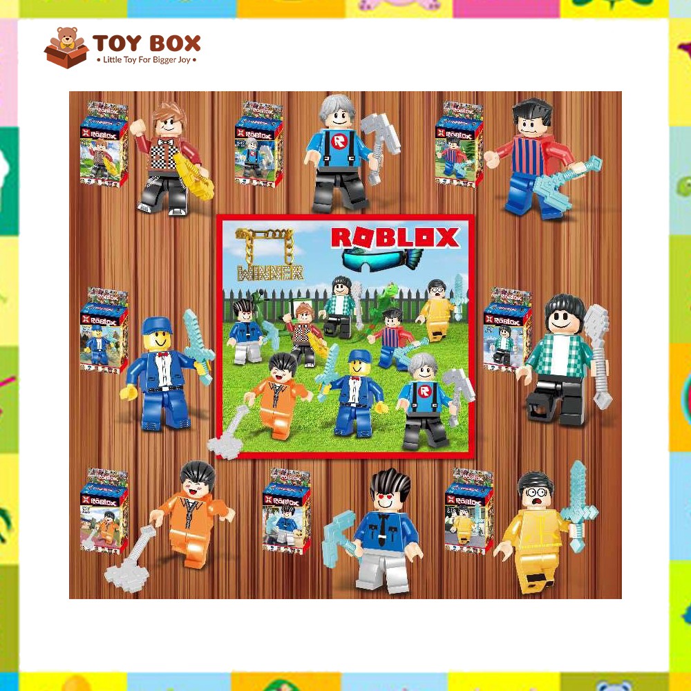 Jual Mainan Blocks Roblox Winner Surprise Box - Xy18005 - Mainan Anak -  Mainan - Mainan Edukasi Indonesia|Shopee Indonesia