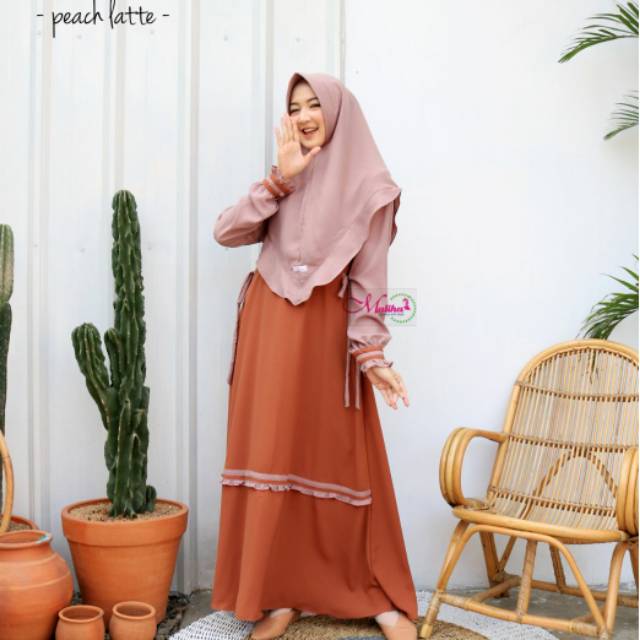 Adena series / gamis set / gamis murah / adena dress by Maliha