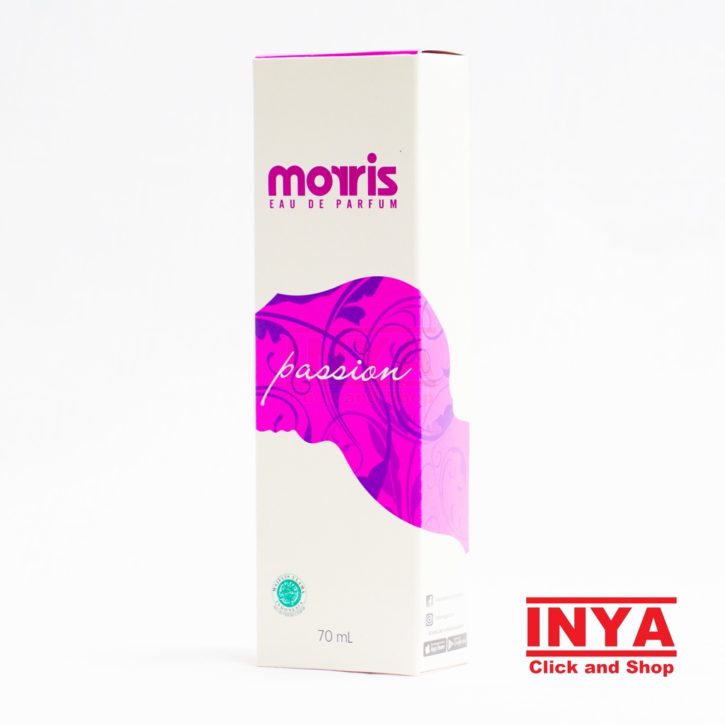 MORRIS PASSION 70ml EAU DE PERFUME UNGU - Parfum