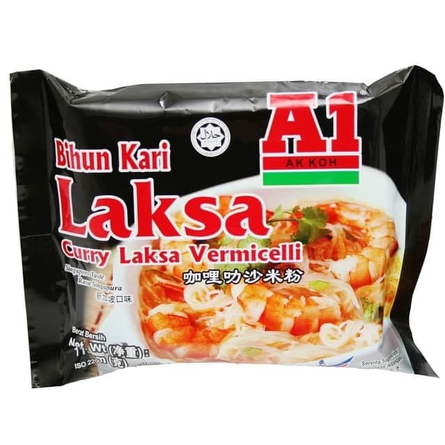 

A1 Instan Currry Laksa Vermicelli - 110 gr