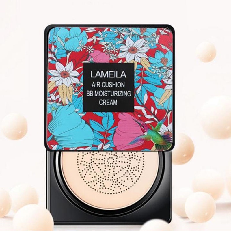 Bedak Glowing Tahan Lama - Lameila Waterproof Small Mushroom beauty BB CHUSION 5059