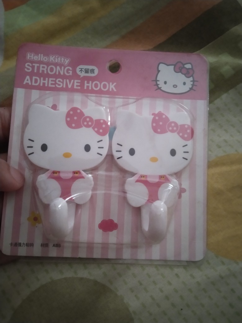 Cantolan Baju Gantungan Celana Hanger Serbaguna Multi Fungsi Karakter Hello Kitty