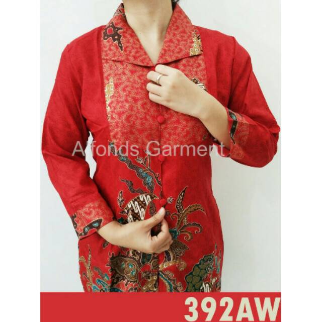 Blouse Batik Wanita, Batik Keraton 392AW