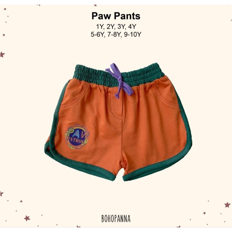 Maat Pant Paw Patrol / Paw Pants(Ada 2 Model ya Harap Diperhatikan dahulu sebelum membeli ya)