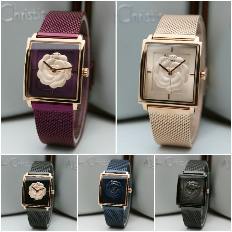 Jam Tangan Wanita Alexandre Christie Ac 2848 Original Garansi