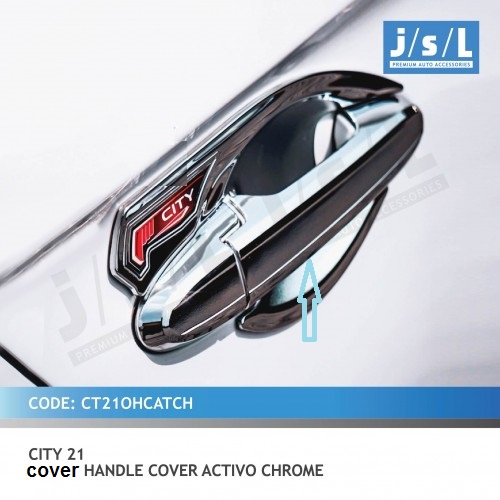 COVER HANDLE HONDA CITY 2021 CHROME