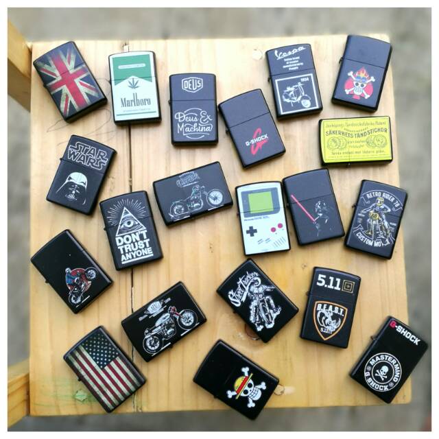 Korek unik murah keren model zippo custom