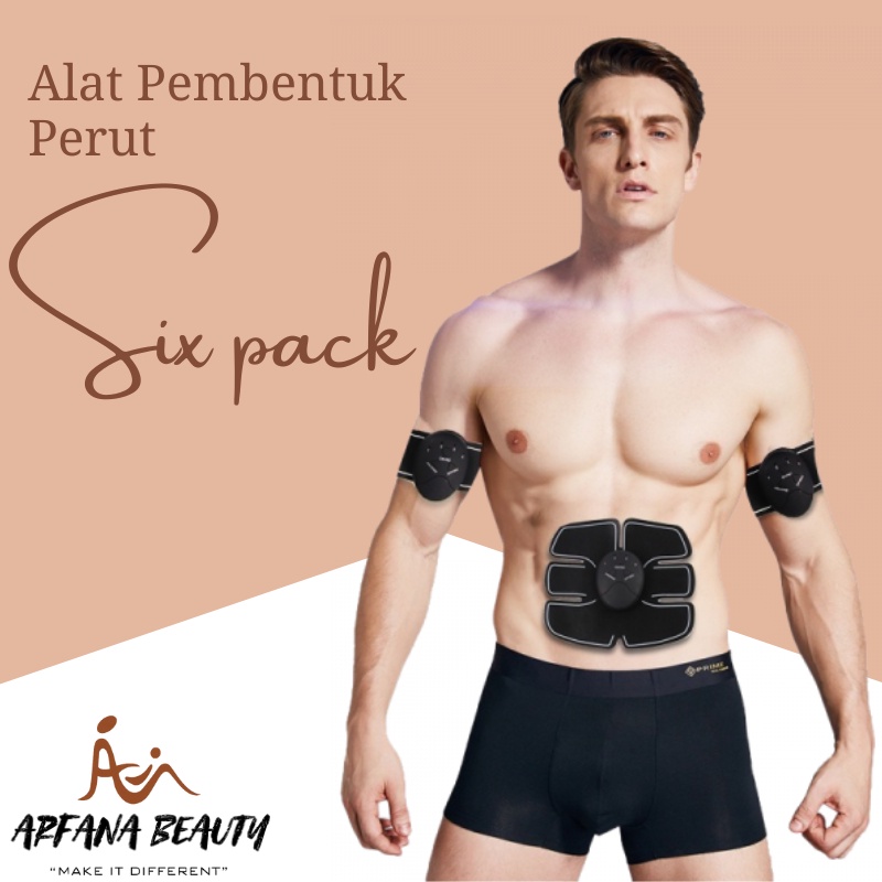 Home Gym Alat Pembentuki Otot Sixpad Abs Stimulator Perut Sixpack Smart Fitnes Gear Penghancur Lemak