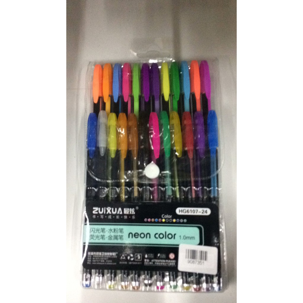 

Color Pen-Pulpen Warna Neon&Metalic Colour / isi 24