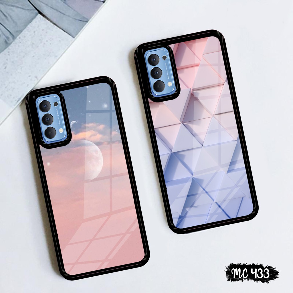 MC433 Hardcase 2D OPPO RENO 4,4F,2F,A91/RENO 3,A15,A1K,A9 2020,A3S,A52