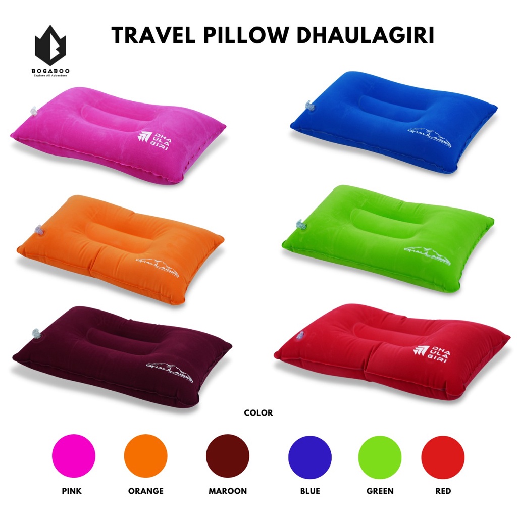 Bisa COD Bantal Tiup Dhaulagiri - Bantal Angin - Bantal Camping