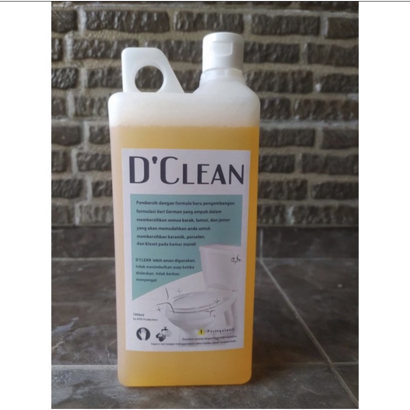 Apix D’Clean DClean 1 Liter Pembersih Kerak Kamar Mandi