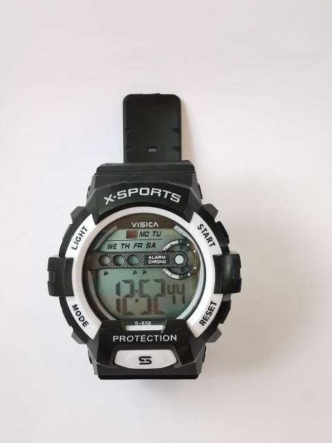 Jam tangan digital Sporty water Resist Visica 636