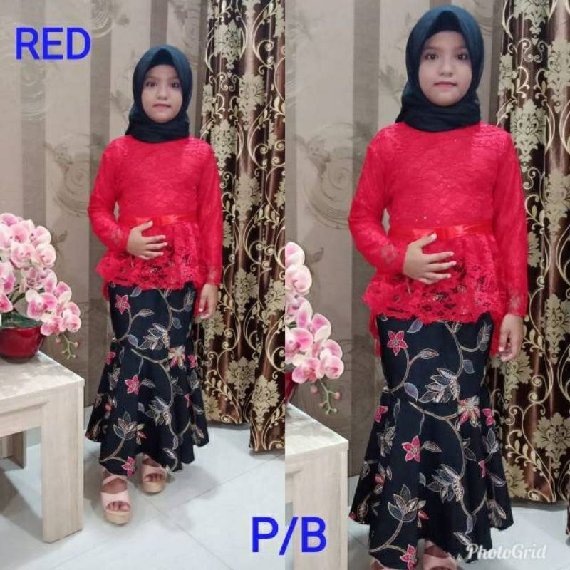 KEBAYA ANAK / SETELAN KEBAYA ANAK / AURORA ANAK