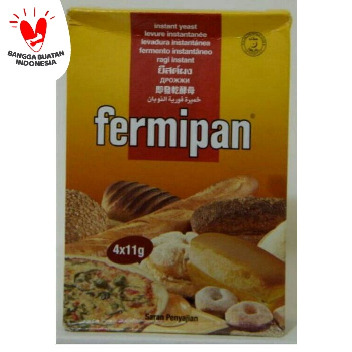 

rg201tg Ragi Fermipan Sachet 4X11Gr Xz20X1Z11