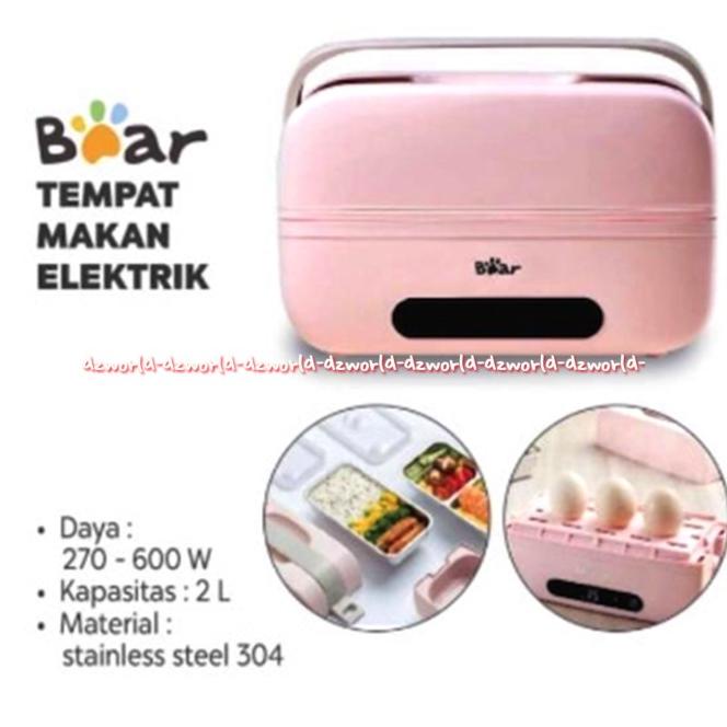 BEAR WARMER ELEKTRIK LUNCH BOX MAKANAN DENGAN PEMANAS MAKANAN