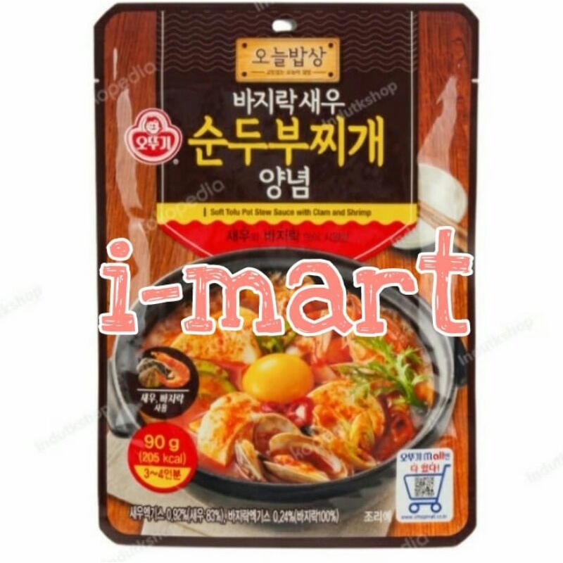 

OTTOGI Sundubu Jige //Saus Bumbu Sup Tahu Dg Kerang dan Udang 90gr