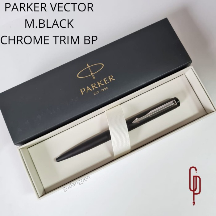 

Parker Vector M.Black CT BP - Isi Biru promo