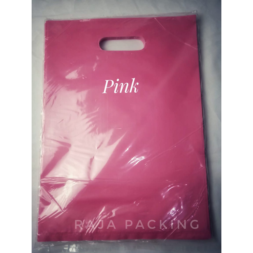 Plastik Packing HD Plong Uk 25x35 Isi 100 lembar Plastik Olshop Polos Tanpa Sablon | Plastik baju