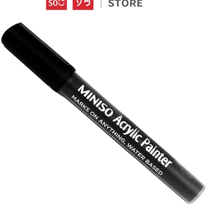 

BIG SALE Miniso Official Washable thick rod single head water-based rocking pen/ Spidol Kaca