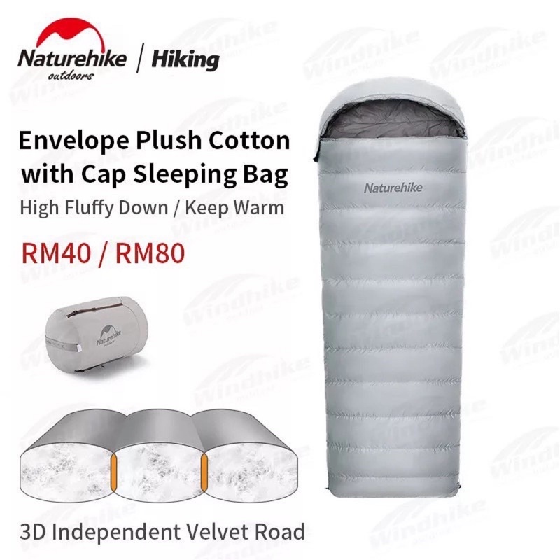 SLEEPING BAG NATUREHIKE NH22YD003 / KANTONG TIDUR CAMPING