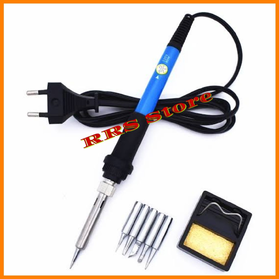 Taffware Peralatan Solder Satu set tool Solder Iron Kit 7 in 1 60W 220V - SIK-002 solder satu paket