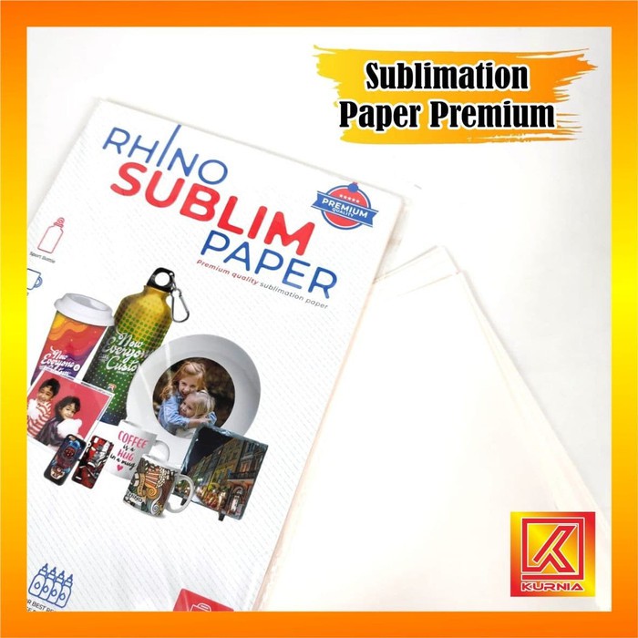 

Kertas Sublim / Sublimation Paper Premium 100 GSM Ukuran A4 Limited