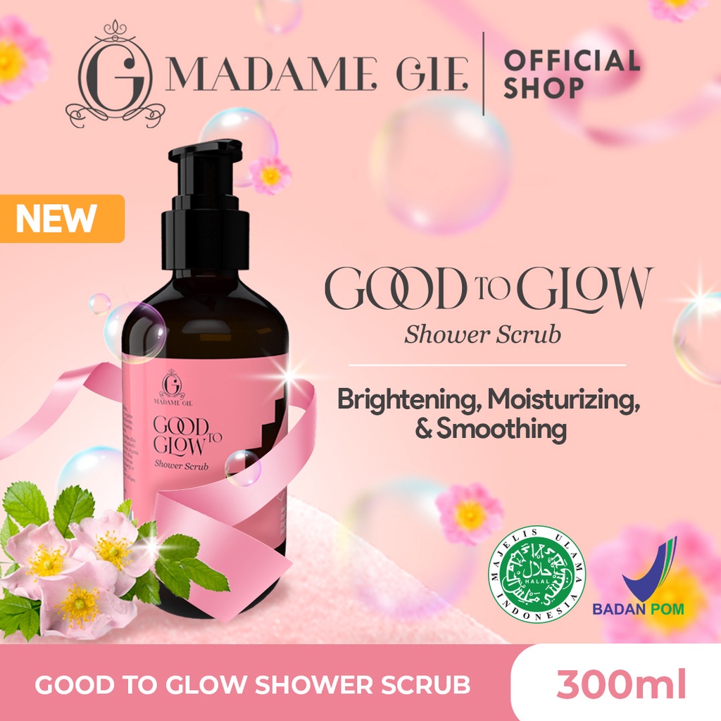 ❣️Rakkistore99❣️Madame Gie Good To Glow I Scrub | Body Wash | Lotion