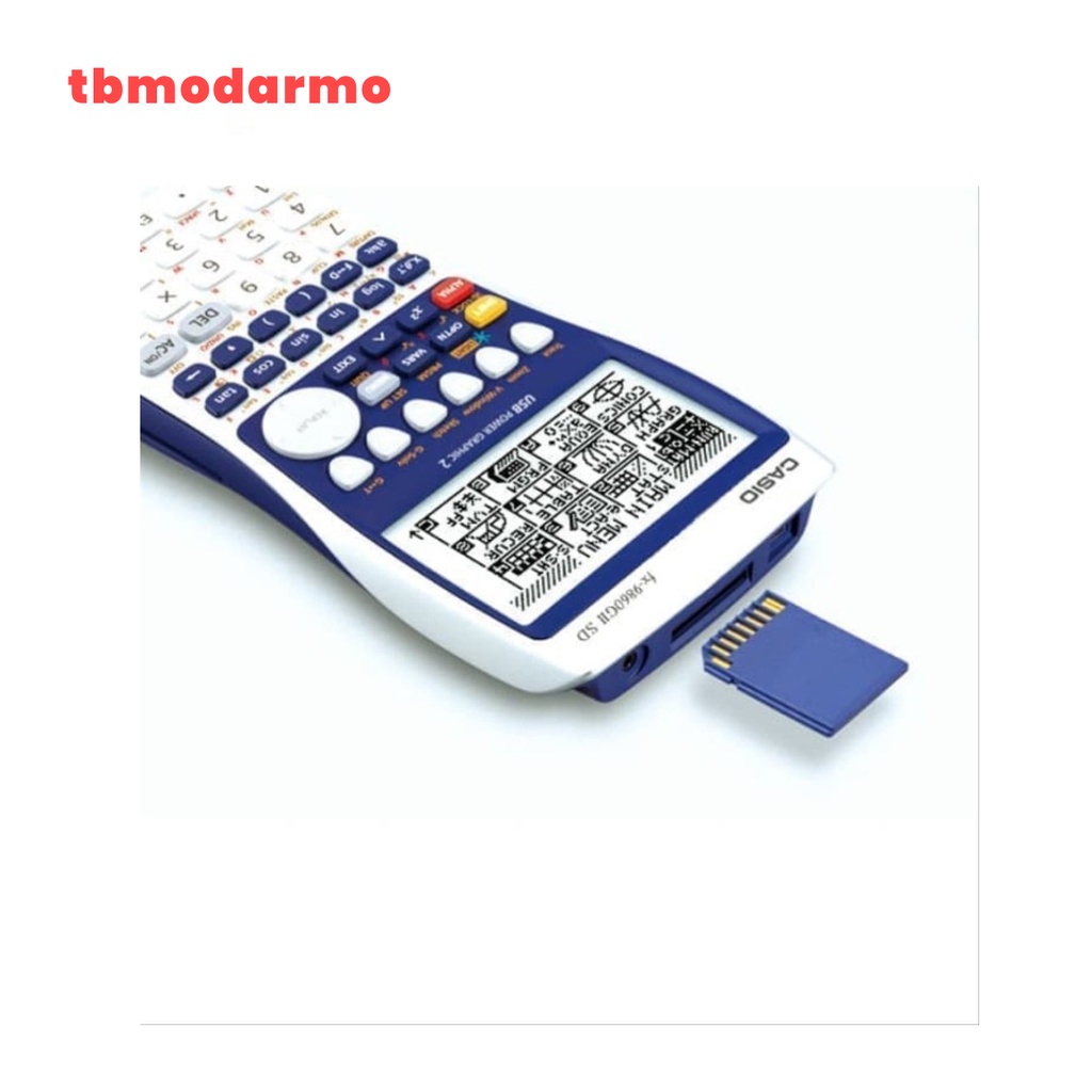 TBMO Kalkulator Casio Graphic Scientific/Ilmiah FX-9860 GII SD