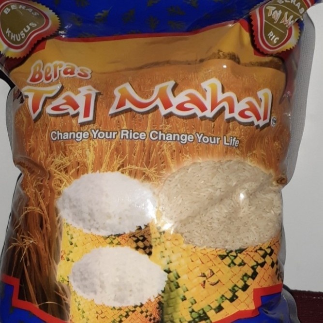 

(BISA COD) Beras Tajmahal 5kg beras diet beras diabetes beras kesehatan - + buble wrap
