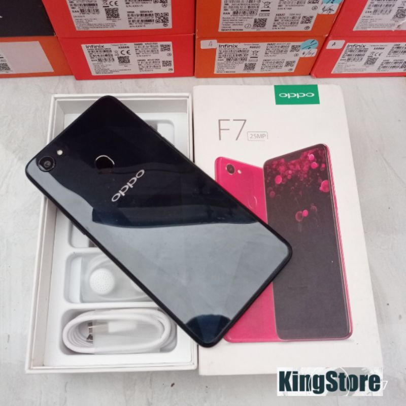 HP OPPO F7 & A7 4/64 fullset - second original - hp seken - hp murah - garansi resmi