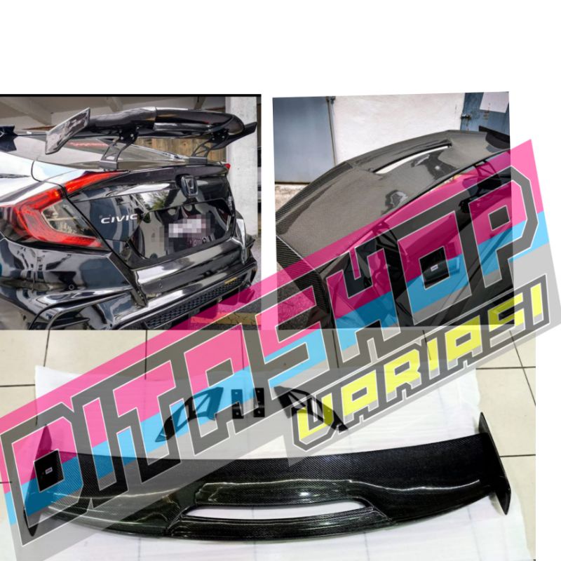 spoiler civic turbo/wing spoiler