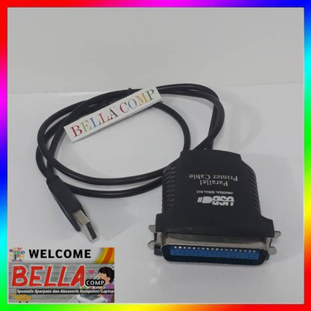 USB 2 Paralel Cable - Kabel LPT 25 pin Usb to Parallel Printer kabel Printer