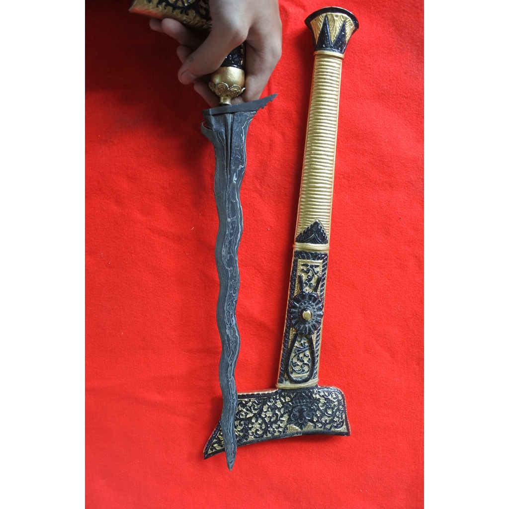 Keris sabuk inten warangka bugis wfn8022