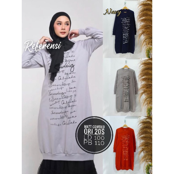 terbaru taseva tunik model secondsign